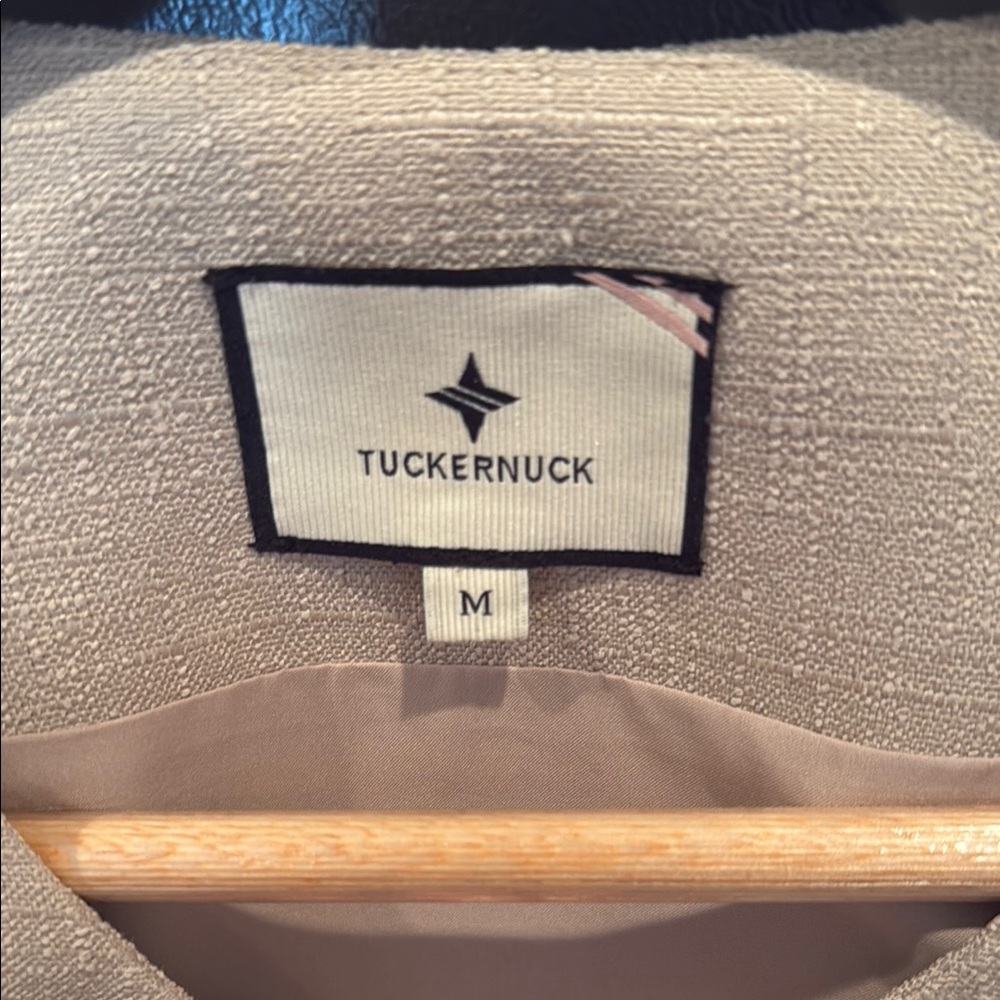 Tuckernuck Cream Boxy Crop Blouse - Picture 2 of 4